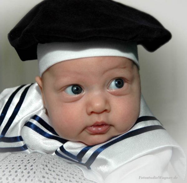 Kreative Babyfotos im Fotoatelier München
