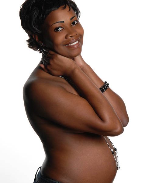 Interessante Ideen für Babybauchfotos: Babybauch Silhouette