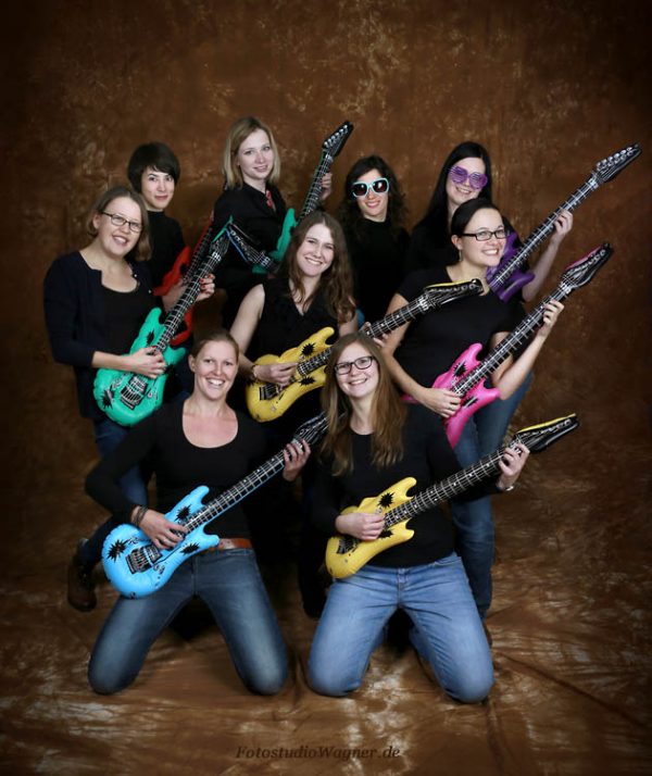 Junggesellinnen Abschied in München feiern: Fotoshooting im Fotostudio Wagner